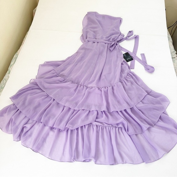 Misa Los Angeles NWT Ilune Dress Lavender, S - Picture 9 of 10